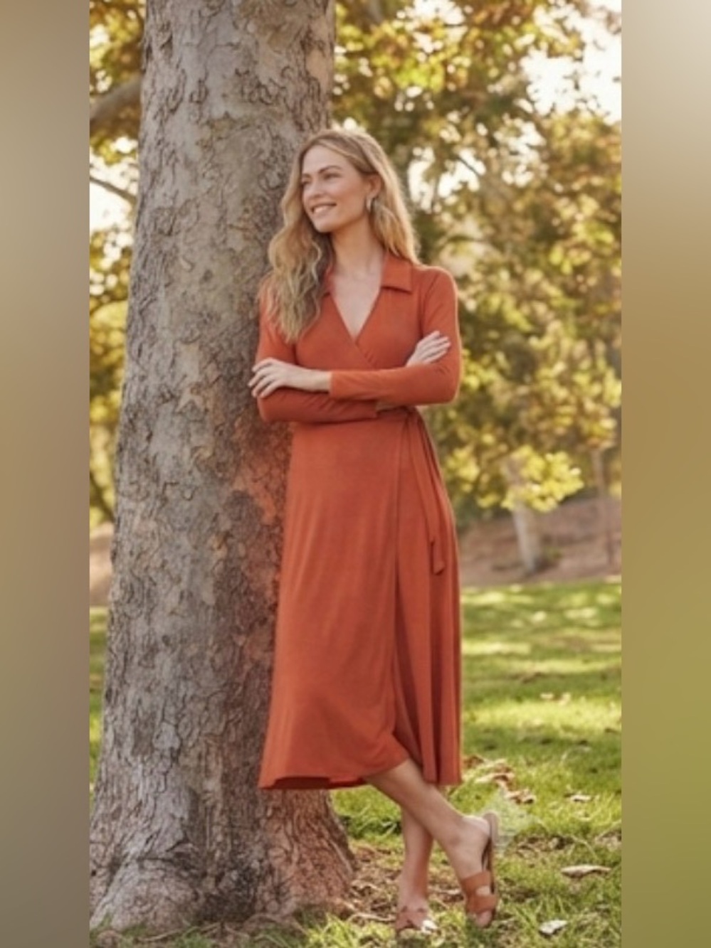 ASOS Faux Wrap Dress Size 6